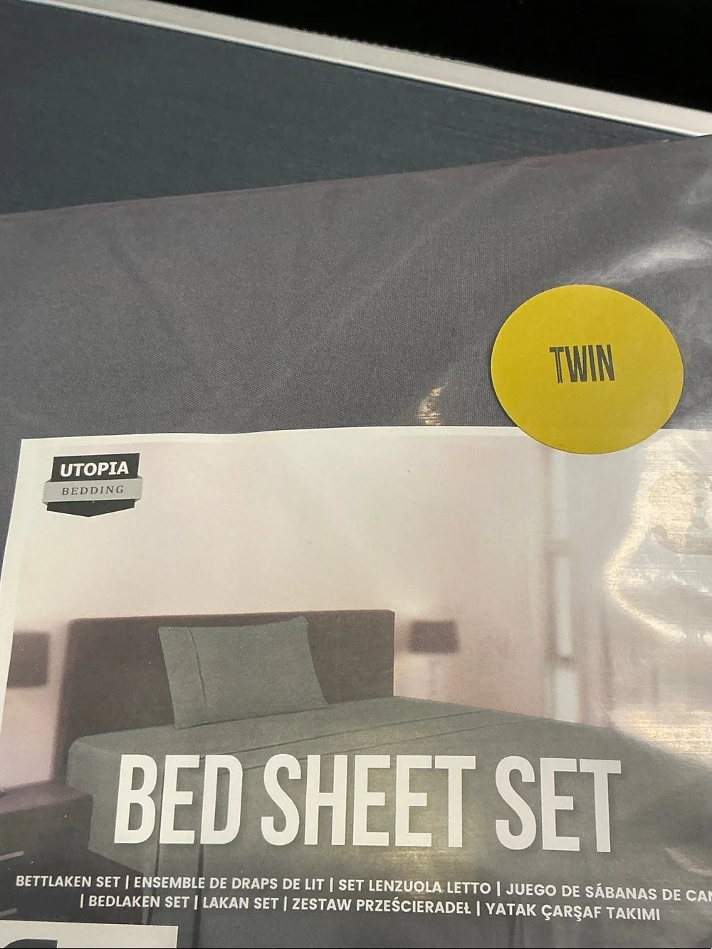 Soft Gray Sheet Set - Luxury Microfiber